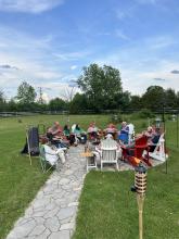 Bonfire at Enduring Heart Bed and BreakfastInc - May 22, 2024  - Photo 6